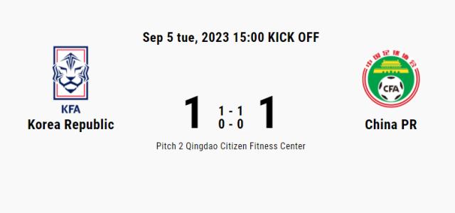 发现半岛体育-【U15东亚杯】杨黔东破门 中国1比1韩国获小组第一